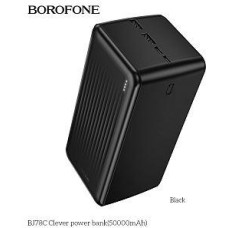 BOROFONE (6941991121524) BJ78C 50000mAh 2USB+1Type-C+1Micro USB 2.0A, черный