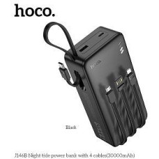 HOCO (6942007645935) J146B 30000mAh 1USB+1Type-C 2.0A, черный