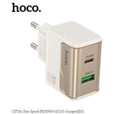 HOCO (6942007653794) CS73A 1USB+1Type-C 3.0A PD 30W+QC3.0 White