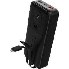 MORE CHOICE (4620202552815) PB35-20 20000mAh 2USB+1Type-C 3.0A 22.5W+PD20W+QC3.0 LE, черный