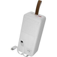 MORE CHOICE (4620202552846) PB59-40 40000mAh 1USB+1Type-C+1micro USB 3.0A 22.5W PD20WP, белый