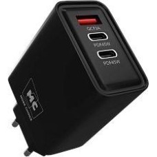 MORE CHOICE (4620202555625) NC90 1USB+2Type-C 3.0A PD 45W Black