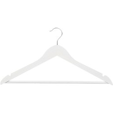 РЫЖИЙ КОТ Вешалка деревянная с перекладиной, цвет белый (311388) РЫЖИЙ КОТ Вешалка деревянная с перекладиной, цвет белый (311388)