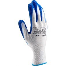 СИБРТЕХ Перчатки полиэфирные с синим нитрильным покрытием, размер L, 15 класс вязки 67862 СИБРТЕХ Перчатки полиэфирные с синим нитрильным покрытием, размер L, 15 класс вязки 67862
