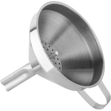 MALLONY Воронка с фильтром, Domestico, размер: 10,5*13*10,5 см, из нержавеющей стали (108959)