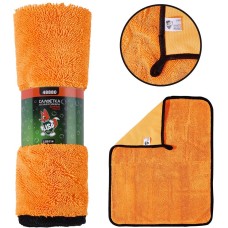 LI-SA LS0114 из суперплотной микрофибры для чистки, сушки и полировки кузова 32х43см, высокий ворс, плотность 750г/м2 48880 LI-SA LS0114 из суперплотной микрофибры для чистки, сушки и полировки кузова 32х43см, высокий ворс, плотность 750г/м2 48880