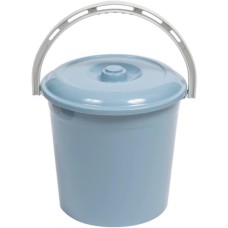 VIOLET 10л с крышкой (серо-синий) 21049