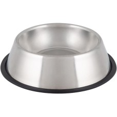 РЫЖИЙ КОТ Миска для животных с антискользящим дном, нержавеющая сталь, резина, 600 мл (106768) РЫЖИЙ КОТ Миска для животных с антискользящим дном, нержавеющая сталь, резина, 600 мл (106768)