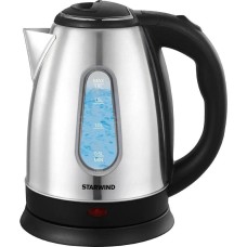 STARWIND SKS2100 1.8л. 1700Вт черный/прозрачный корпус: стекло