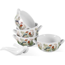 POMIDORO POMI D'ORO P290038 Набор бульонниц с ложками POMIDORO POMI D'ORO P290038 Набор бульонниц с ложками