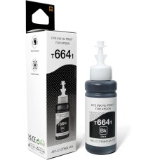 NV PRINT Чернила NVP T6641 (NV-C13T66414A) для аппаратов Epson (70 ml) Black (в коробке) совместимые