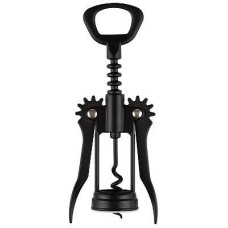 MALLONY Штопор CLASSICO NERO из сплава цинка, non-stick, цвет:черный (105275)