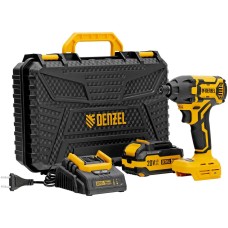 DENZEL Винтоверт ударный аккумуляторный бесщет. CIDH-BL-20-270, Li-Ion, 20 В// 26514