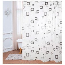 РЫЖИЙ КОТ Занавеска для ванной, 180*180 см. материал - PEVA (009390)