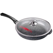 РОССИЯ Сковорода 240/55мм Гранит пласт/руч. с кр. (п/у), с2411аг РОССИЯ Сковорода 240/55мм Гранит пласт/руч. с кр. (п/у), с2411аг