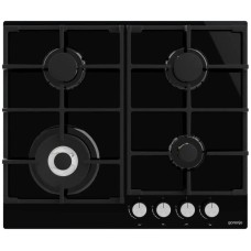 GORENJE Газовая варочная панель Essential GTW641AKB, 4 конфорки, закаленное стекло, черный GORENJE Газовая варочная панель Essential GTW641AKB, 4 конфорки, закаленное стекло, черный