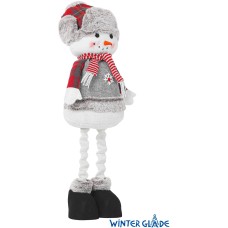 WINTER GLADE Фигурка Снеговик 80 см на телескопических ногах F4280