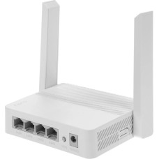 CUDY Wi-Fi роутер WR300, Wi-Fi 4, N300, 2.4ГГц, 3 LAN, белый