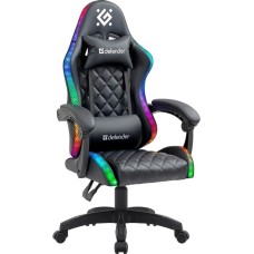 DEFENDER Игровое кресло Energy Черный,RGB,класс 4,PU