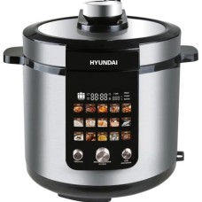 HYUNDAI Мультиварка-скороварка HYMC-2402 6л 1200Вт серебристый/черный HYUNDAI Мультиварка-скороварка HYMC-2402 6л 1200Вт серебристый/черный