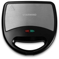 HYUNDAI Сэндвичница Starwind SSW2346 750Вт черный/серебристый HYUNDAI Сэндвичница Starwind SSW2346 750Вт черный/серебристый