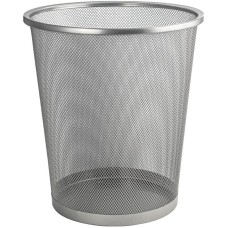 САНАКС 42020 круглое, 20 л, сетчатое, офисное, металлическое, без крышки. Нержавеющая сталь SUS 410. Цвет СЕРЫЙ САНАКС 42020 круглое, 20 л, сетчатое, офисное, металлическое, без крышки. Нержавеющая сталь SUS 410. Цвет СЕРЫЙ