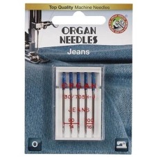 ORGAN Иглы джинсовые 5/90-100 Blister (упаковка 5 игл) ORGAN Иглы джинсовые 5/90-100 Blister (упаковка 5 игл)