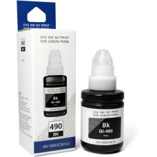 NV PRINT Чернила NVP GI-490BK (NV-0663C001) для Canon Pixma G1400/G2400 (135 мл) Black (в коробке) совместимые