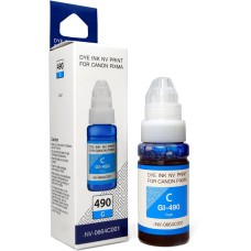 NV PRINT Чернила NVP GI-490C (NV-0664C001) для Canon Pixma G1400/G2400 (70 мл) Cyan (в коробке) совместимые