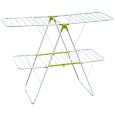 РЫЖИЙ КОТ Сушилка для белья напольная двухуровневая CD-02, 147*60*98 см (109602)