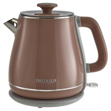 DELTA LUX DE-1019 (1,8 л, металл/пластик) коричневый DELTA LUX DE-1019 (1,8 л, металл/пластик) коричневый