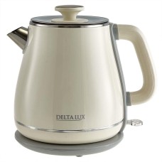 DELTA LUX DE-1019 (1,8 л, металл/пластик) белый DELTA LUX DE-1019 (1,8 л, металл/пластик) белый