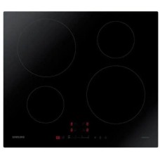 SAMSUNG Индукционная варочная поверхность NZ64H37070K/WT, конфорок: 4 шт., стеклокерамика, независимая, черный