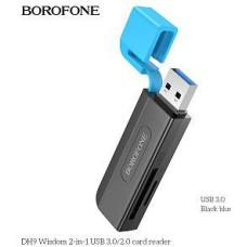 BOROFONE (6941991112393) DH9 USB 3.0 Black&blue