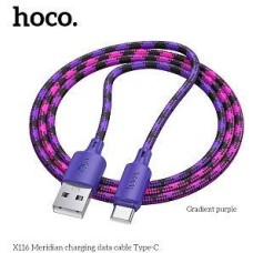 HOCO (6942007650830) X116a ,для Type-C, 1 м, Gradient Purple HOCO (6942007650830) X116a ,для Type-C, 1 м, Gradient Purple
