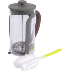 DOMENIK DMF253 Френч-пресс COLOR&WOOD серо-зеленый 1000мл