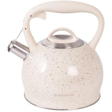 ATTRIBUTE AKG003-CR Чайник GRANITE cream 3л со свистком ATTRIBUTE AKG003-CR Чайник GRANITE cream 3л со свистком