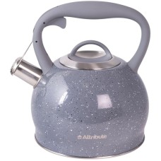 ATTRIBUTE AKG003-ST Чайник GRANITE stone 3л со свистком ATTRIBUTE AKG003-ST Чайник GRANITE stone 3л со свистком