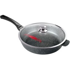 РОССИЯ Сковорода 280/70мм Гранит пласт/руч. с кр. (п/у), с2852аг РОССИЯ Сковорода 280/70мм Гранит пласт/руч. с кр. (п/у), с2852аг