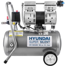 HYUNDAI Компрессор безмасляный НYC 18224LMS поршневой, бесшумный