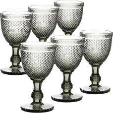 LORAINE 60437 Набор бокалов 340 мл 6 шт серый LR (х4)