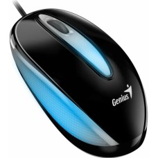 GENIUS Мышь проводная DX-Mini /1000 dpi/BlueEye/3 кнопки/для 2 рук/RGB/USB/кабель 1,5м/черный (31010025400) GENIUS Мышь проводная DX-Mini /1000 dpi/BlueEye/3 кнопки/для 2 рук/RGB/USB/кабель 1,5м/черный (31010025400)