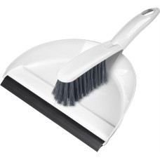 HOMVER Good щетка-сметка с совком с кромкой (белый) 223200929/01 HOMVER Good щетка-сметка с совком с кромкой (белый) 223200929/01