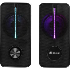OKLICK Колонки Оклик OK-120U 2.0 черный 6Вт