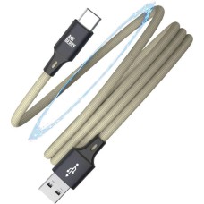 AKSBERRY (6900327570016) X164 Magnetic USB A -Type-C, бежевый