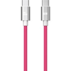 AKSBERRY (6900327580015) X165 Liquid silicone Type-C -Type-C, розовый