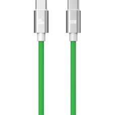 AKSBERRY (6900327620018) X165 Liquid silicone Type-C -Type-C, зеленый