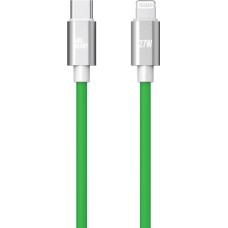 AKSBERRY (6900327630017) X165 Liquid silicone Type-C -Lightning, зеленый