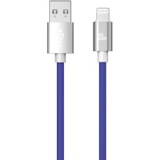 AKSBERRY (6900327670013) X165 Liquid silicone USB A -Lightning, синий