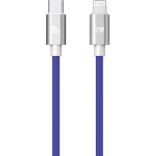 AKSBERRY (6900327680012) X165 Liquid silicone Type-C -Lightning, синий